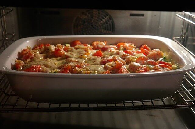 Backofen mit Mikrowelle
