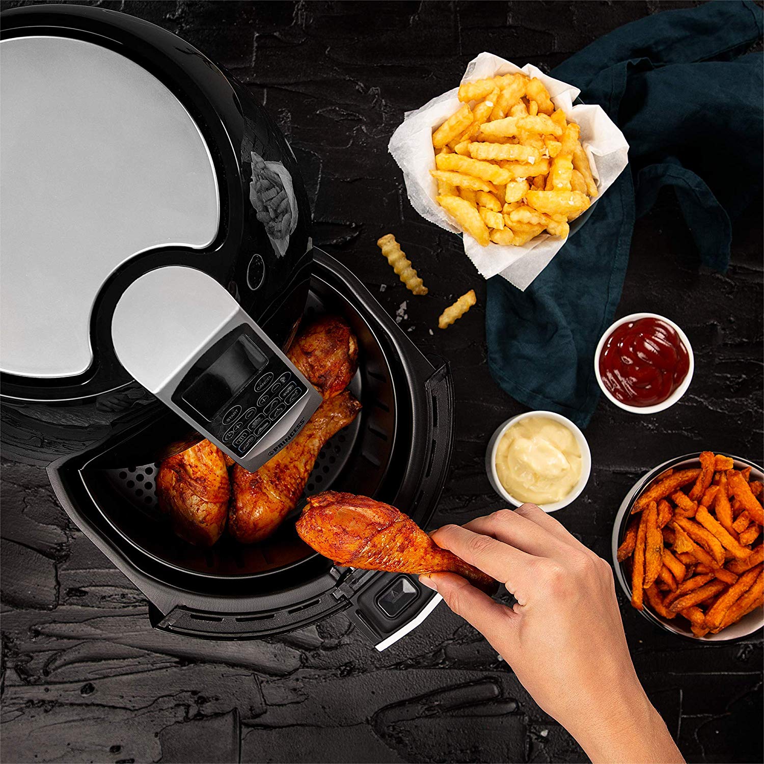 Heißluftfritteuse XXL